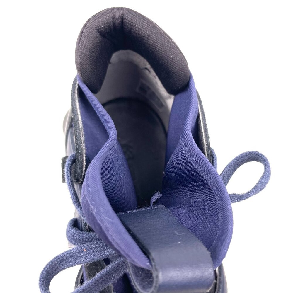 Men's Adidas Yohji Yamamoto Y-3 Kyujo High Top Blue Sneakers Shoes Size 8.5 - Picture 12 of 13